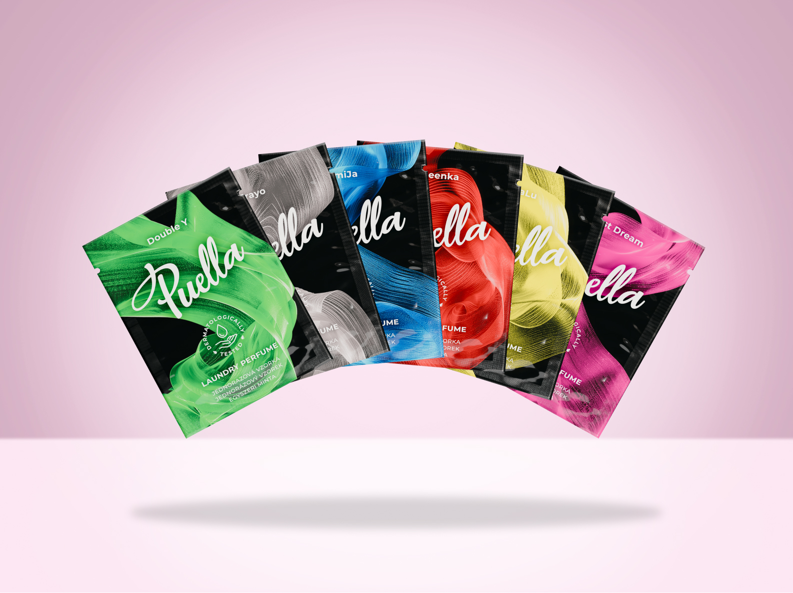 Kit di prova di profumatori per bucato Puella